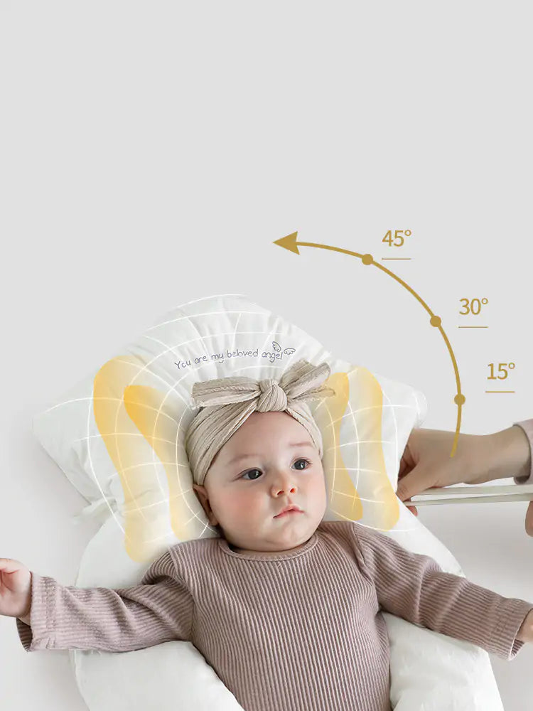 Newborn Baby Pillow - Ergonomic Support for Head and Neck Alignment