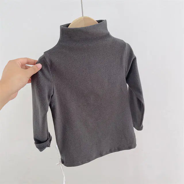 Kids Long Sleeve Turtleneck Top