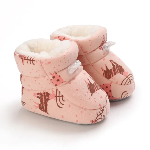 Christmas Baby Boots