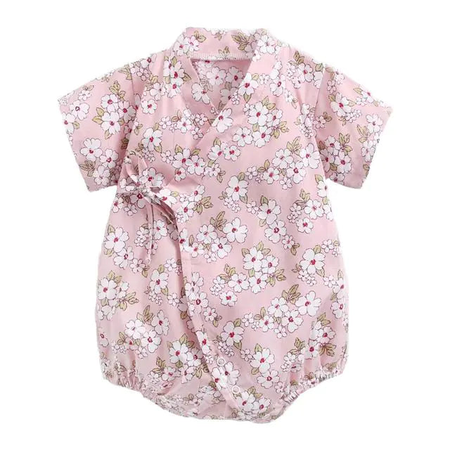 Lightweight Summer Kimono Outfit for Babies
