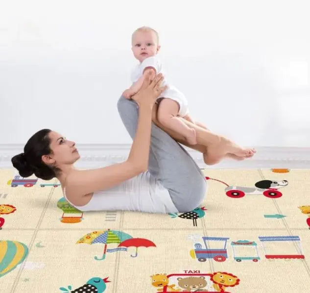 Soft Baby Playing Mat for Safe Play and Tummy Time
