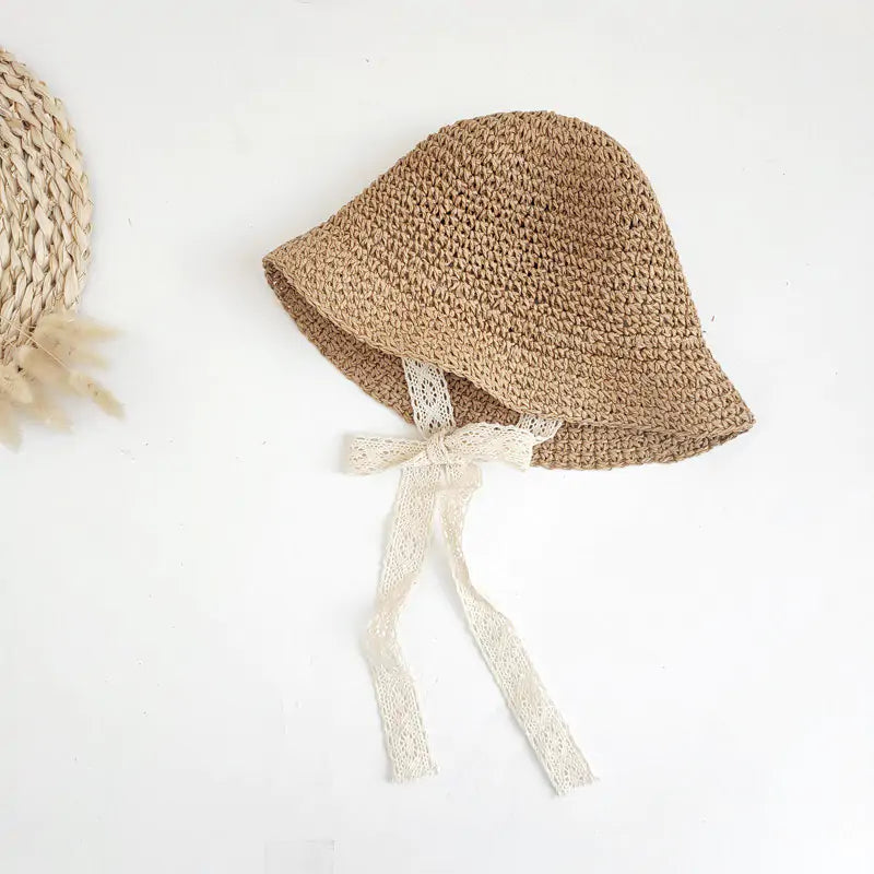 Cute Straw Hat for Baby Girl