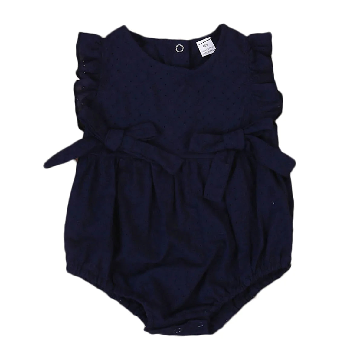 Floral Ruffle Summer Romper for Girls