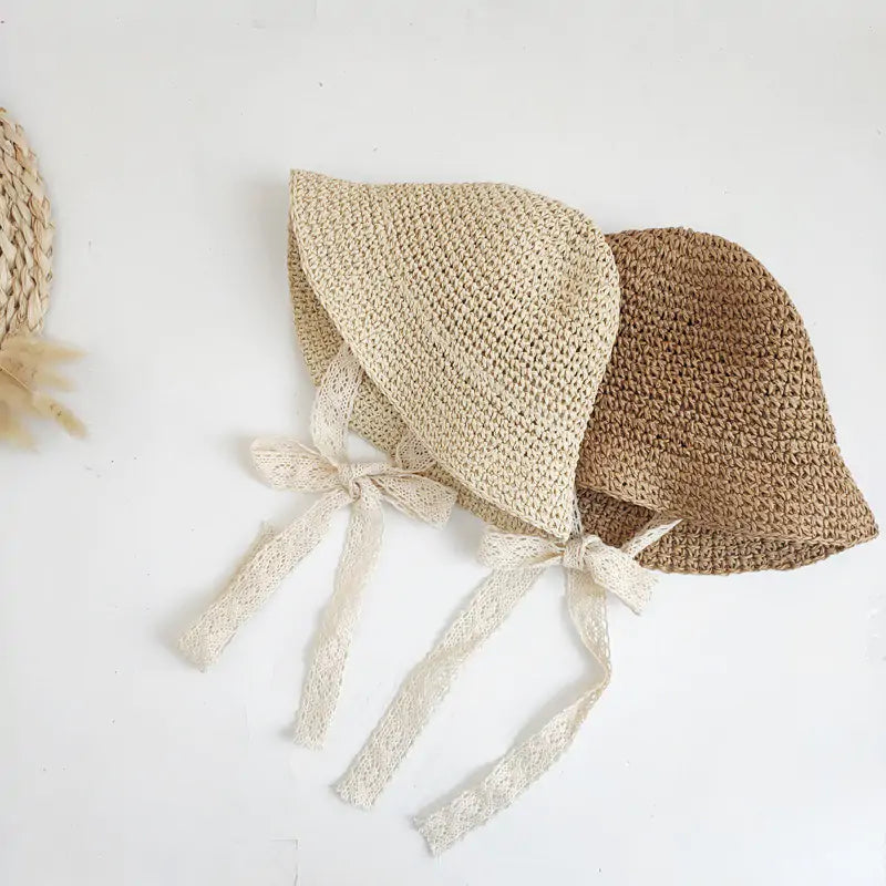 Cute Straw Hat for Baby Girl