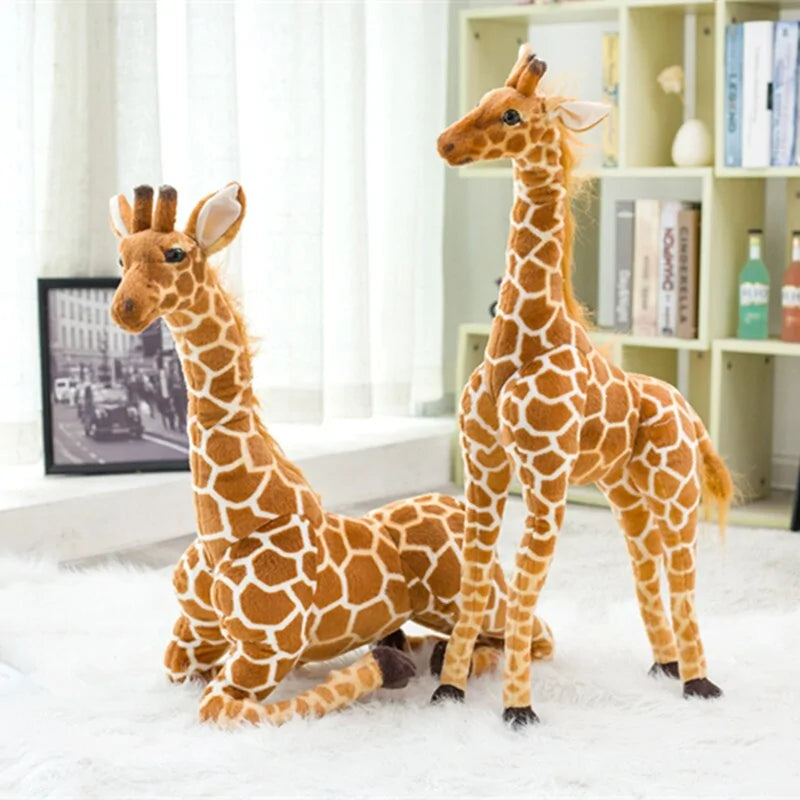Large Realistic Giraffe Plush Toy