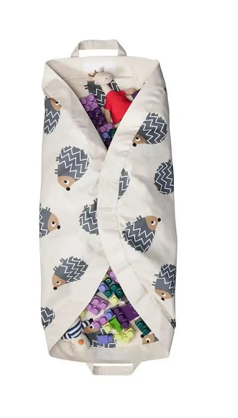 3 Sprouts Play Mat Bag with Drawstring Closure