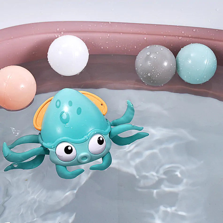 Baby Bath Toy – Floating Crab with Land and Water Play Features