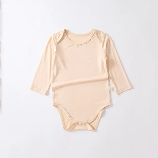 Bamboo Fiber Baby Romper – Soft, Breathable, and Easy-Care Summer Jumpsuit
