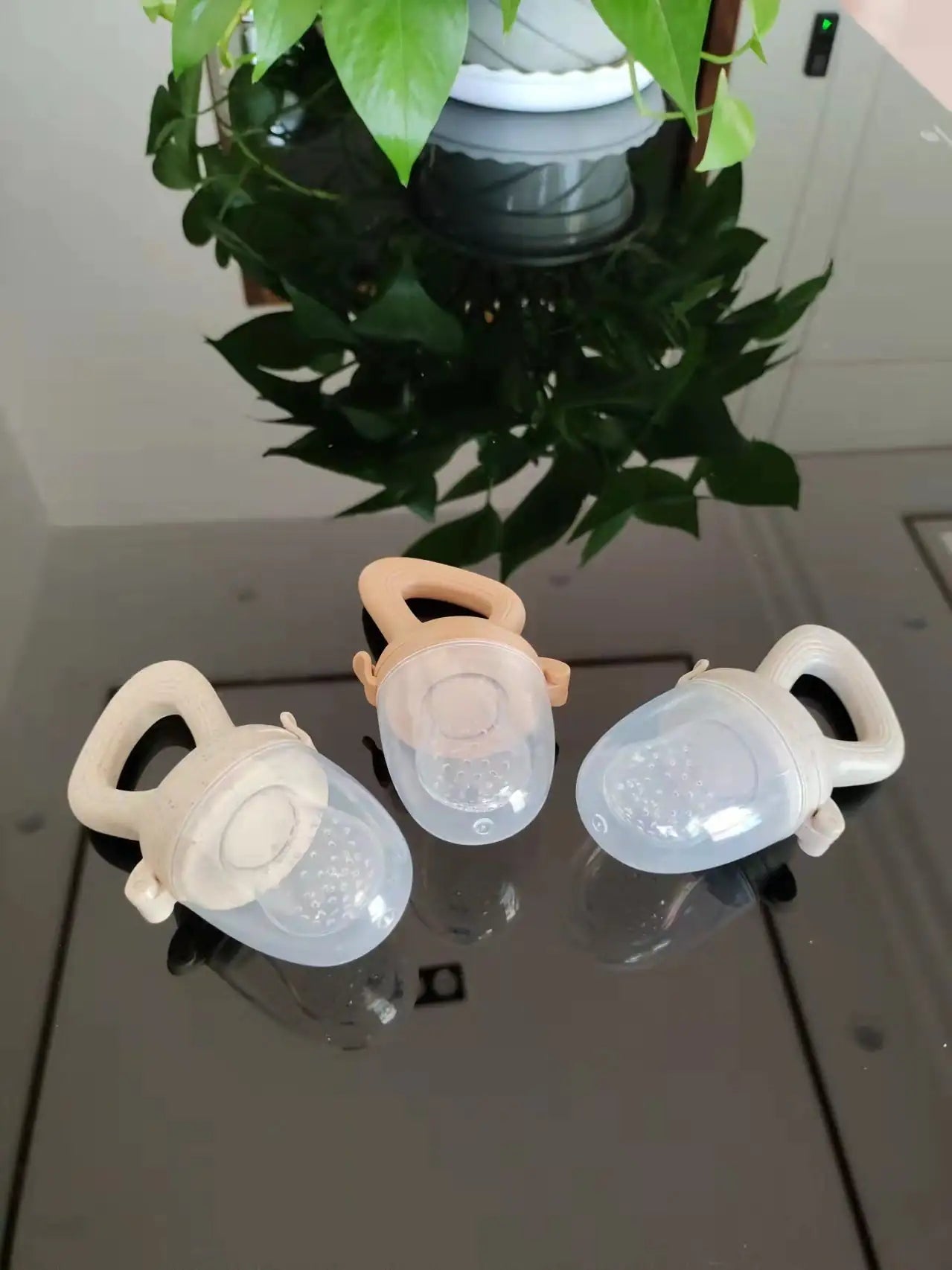 Baby Fruit Nibbler - Safe & BPA-Free Fresh Fruit Feeder