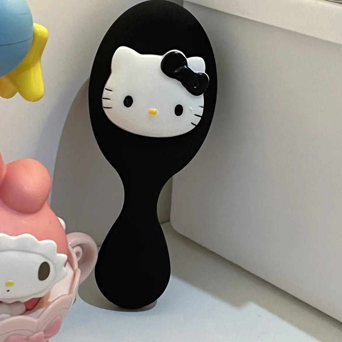 Cutie Character Hair Brush with Hello Kitty Design