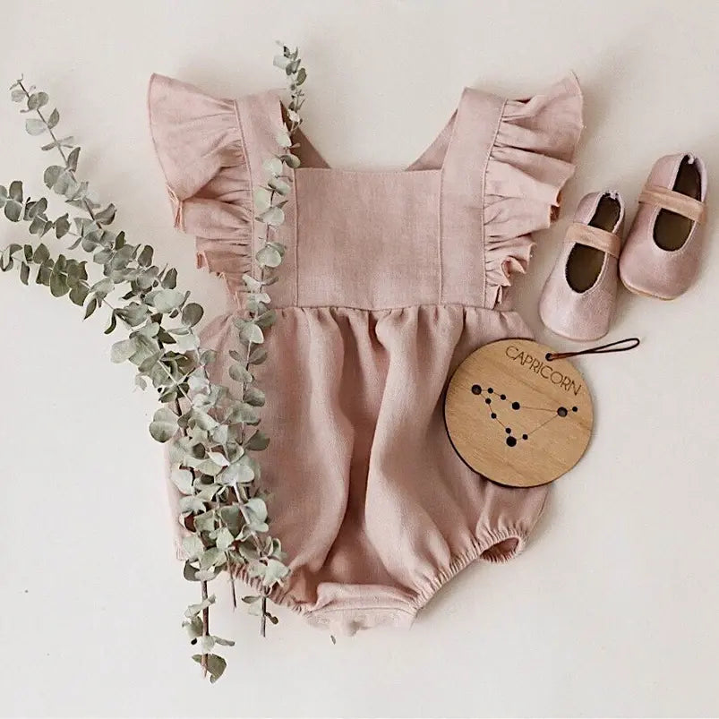 Vintage Linen Cotton Children's Clothing Collection