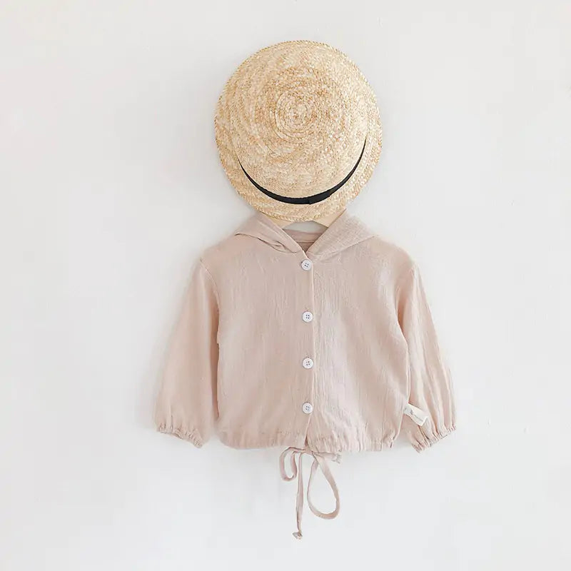 Summer Baby Cardigan – Soft, Stylish, and Sun-Protective for Babies Aged 1-2