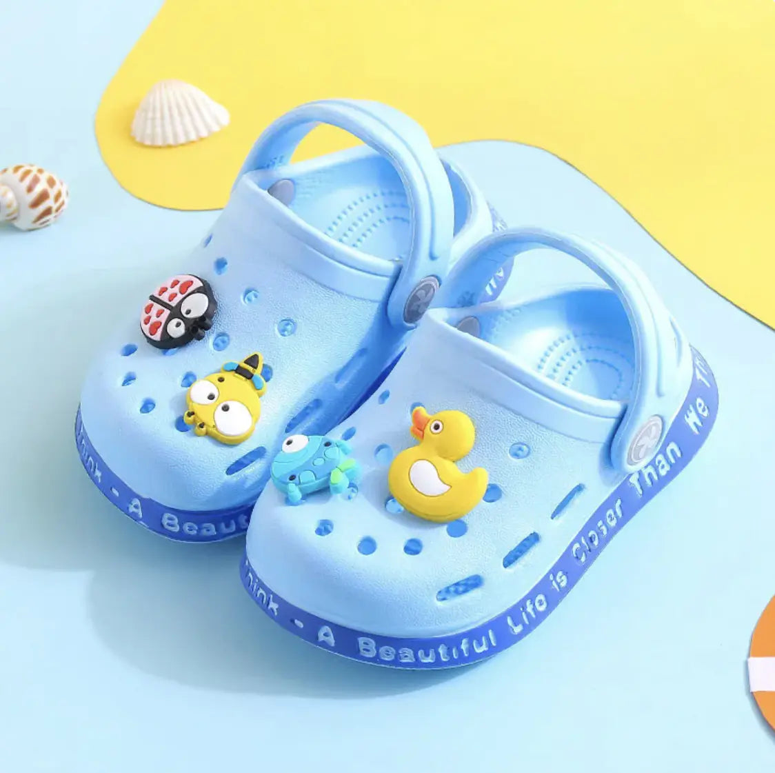 Toddler Cartoon Summer Kids Foam Clogs – Lightweight, Breathable, and Slip-Resistant