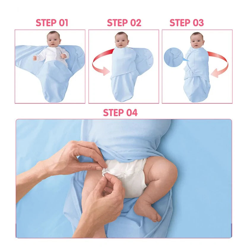 100% Cotton Baby Blanket – Soft, Warm, and Perfect for Newborns