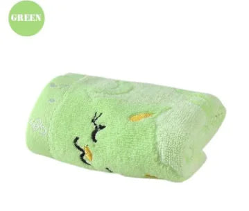 Bamboo Fiber Kitten Hand Towels for Kids – Soft, Absorbent, and Playful Bathroom Decor