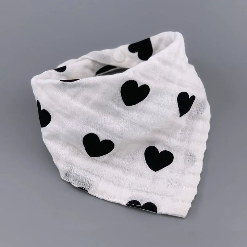 Premium 100% Cotton Baby Bibs – Ultra-Absorbent & Comfortable