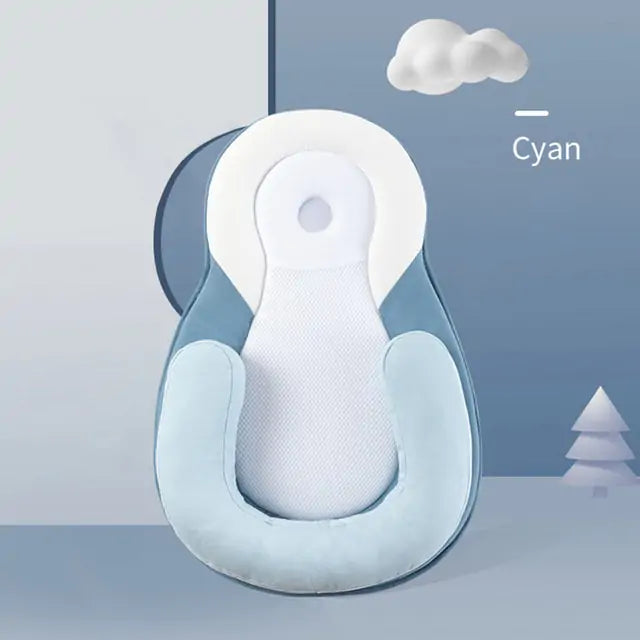 Infant Sleep Safety Comfort Pillow – Soft and Supportive for Safe Sleep