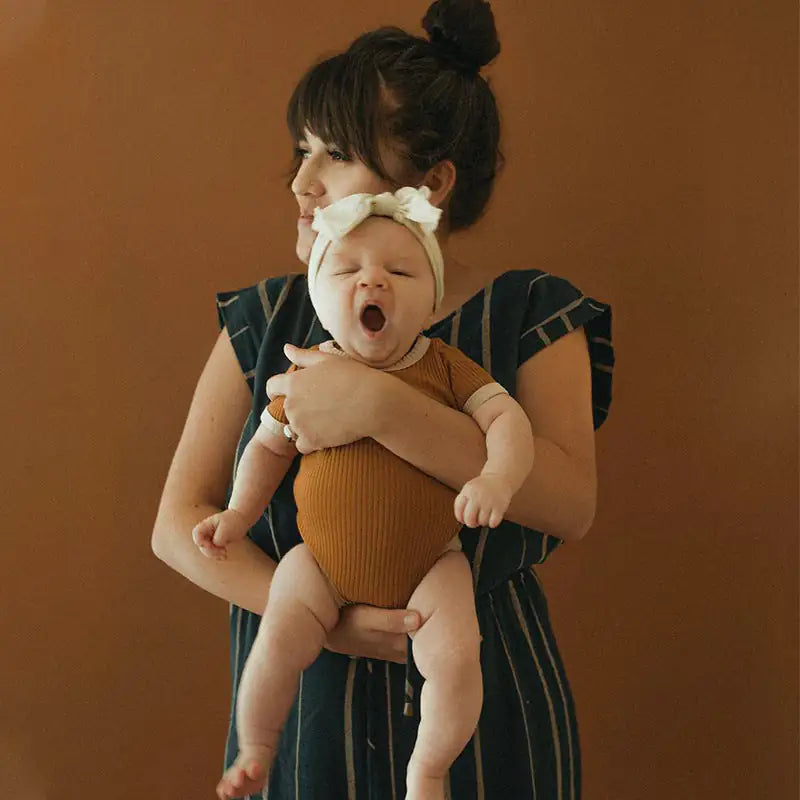 Soft & Simple Infant Basics Romper – Short Sleeve Comfort