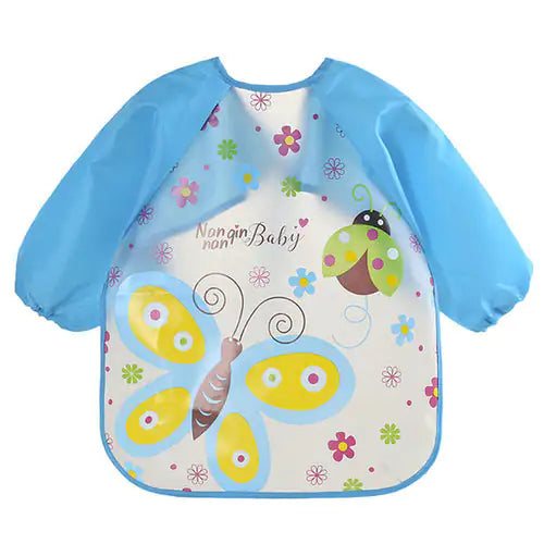 Waterproof Cartoon Baby Bibs & Burp Cloths Set