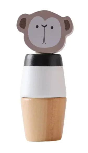 Interactive Wooden Animal Toy – Sensory and Intelligence Development for Kids