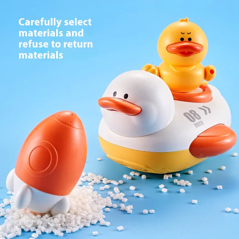 Interactive Rotating Baby Shower Head – Electric, Fun & Safe for Kids