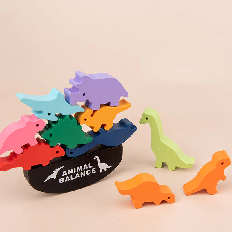 Animal Balance Building Blocks Game for Kids