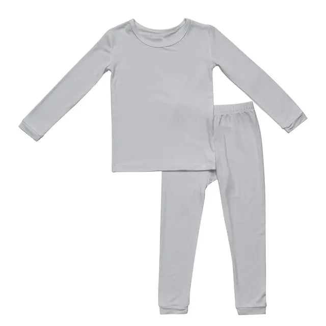 Bamboo Fiber Toddler Long Sleeve Sleepwear Set