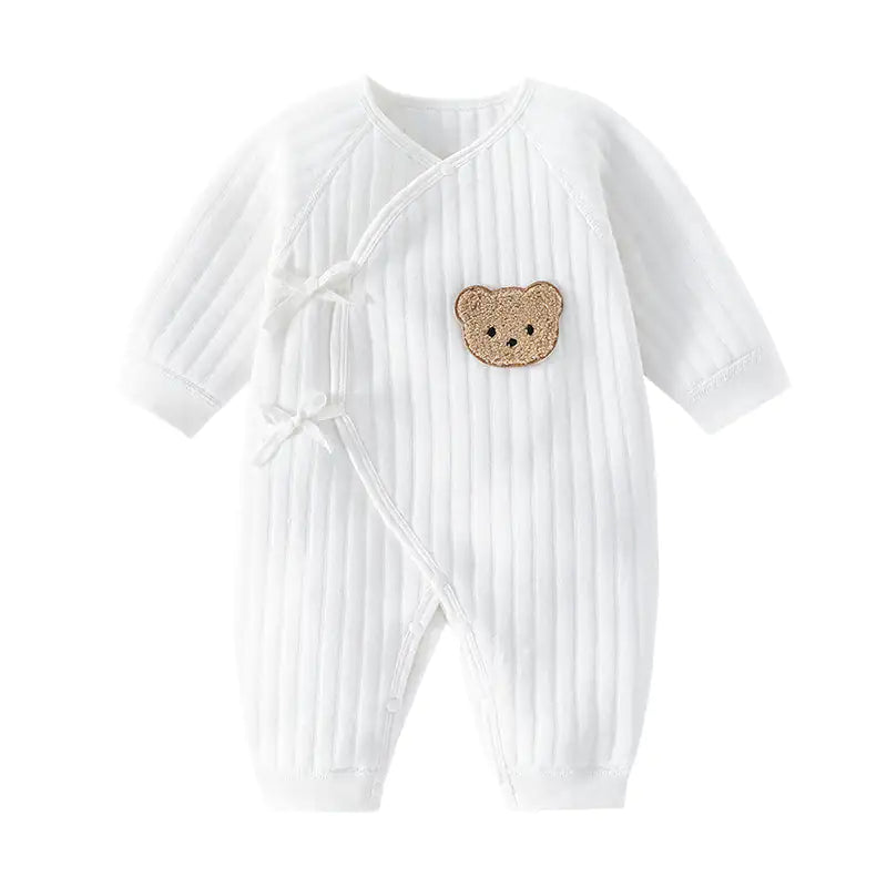 Bear Baby Jumpsuit – Soft Cotton Romper for Boy/Girls