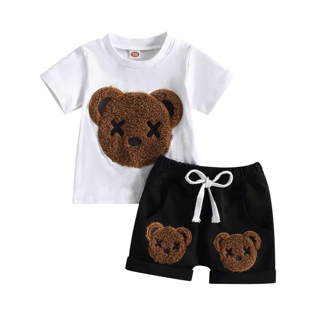 Little Bear Adventure Tee and Short Set
