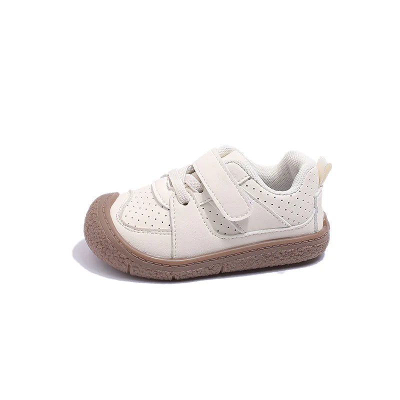 Toddler Oxford-Style Suede Shoes with Plush Lining