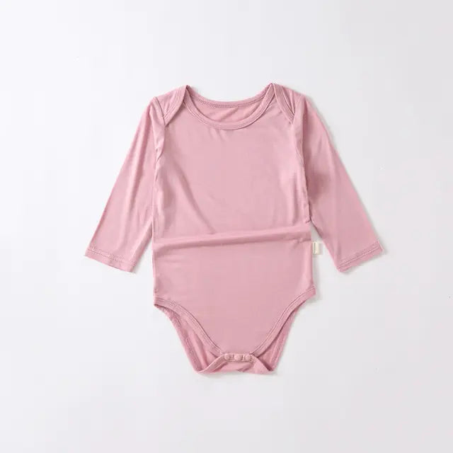 Bamboo Fiber Baby Romper – Soft, Breathable, and Easy-Care Summer Jumpsuit