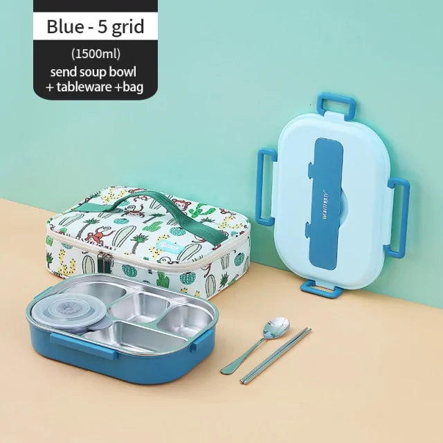 Portable Kids Lunch Box – Colorful, Durable, and Practical for On-the-Go Meals