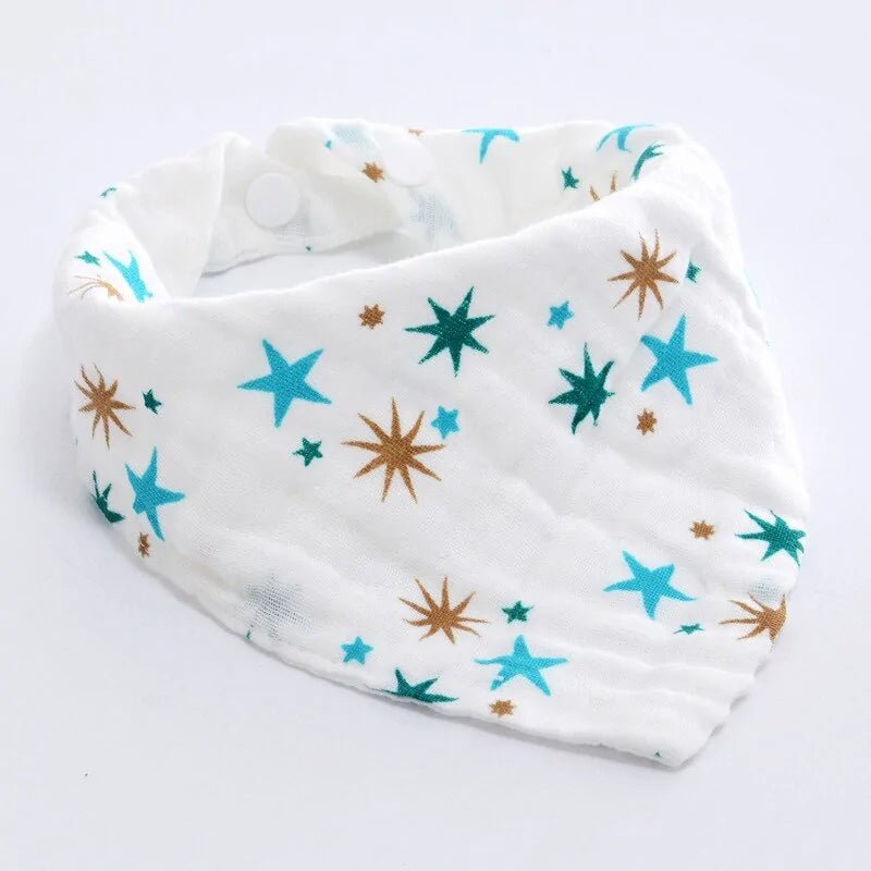 Premium 100% Cotton Baby Bibs – Ultra-Absorbent & Comfortable