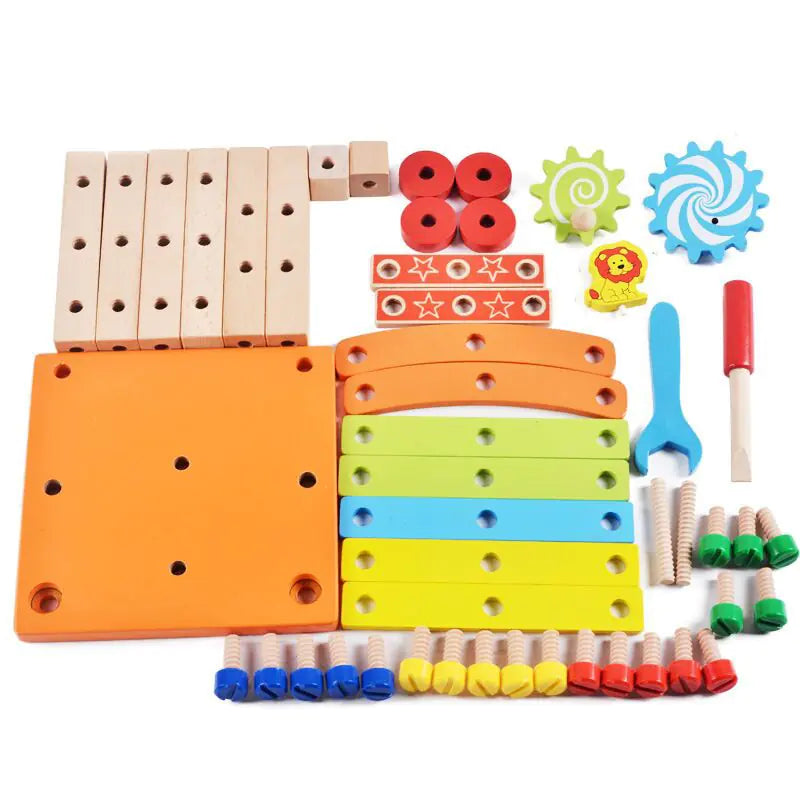 "BricoKid" Montessori Construction Chair for Creative Learning
