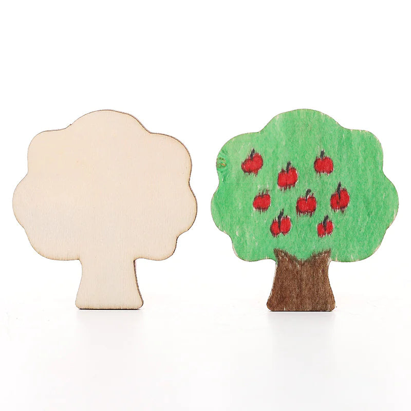 Wooden Drawing Template Set – 20-Piece Creative Art Kit for Kids