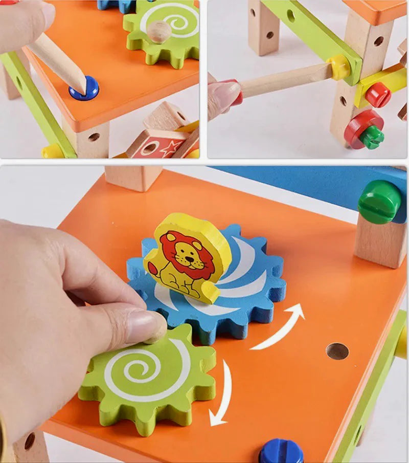 "BricoKid" Montessori Construction Chair for Creative Learning