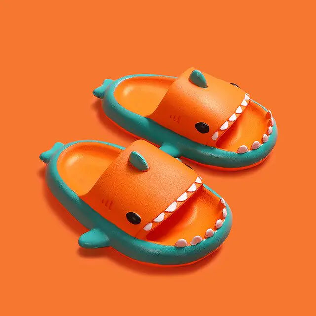 Colourful Shark Kids' Sandals – Fun, Comfortable, and Summer-Ready Footwear