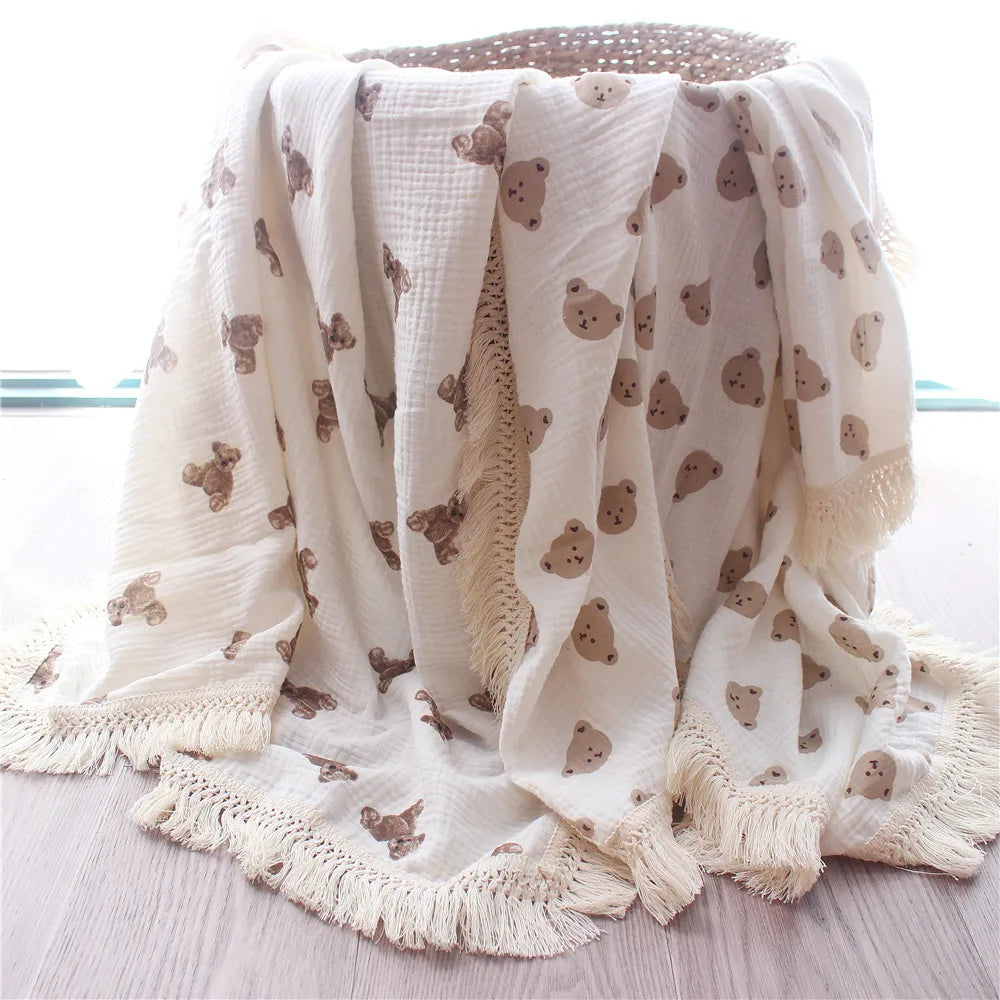Organic Baby Bear Swaddle – Soft, Safe, and Eco-Friendly