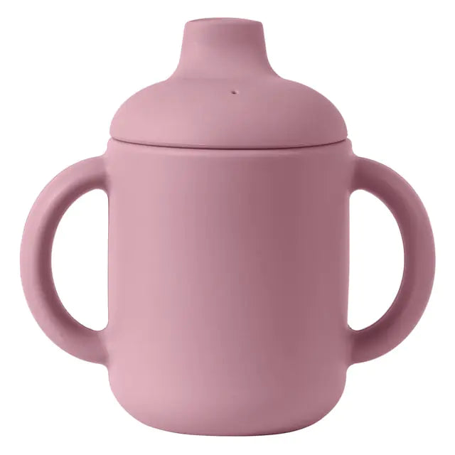 Portable Baby Feeding Cup – Spill-Proof, Ergonomic Design for Easy Mealtime