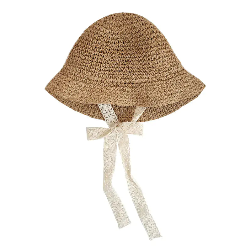 Cute Straw Hat for Baby Girl