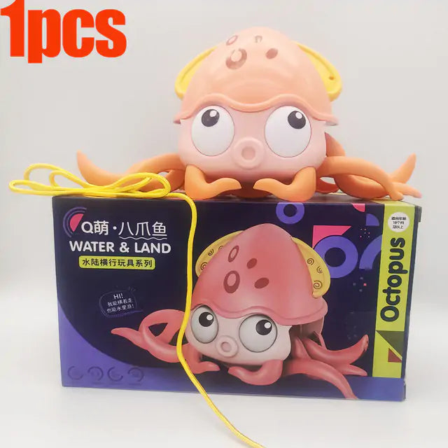 Baby Bath Toy – Floating Crab with Land and Water Play Features