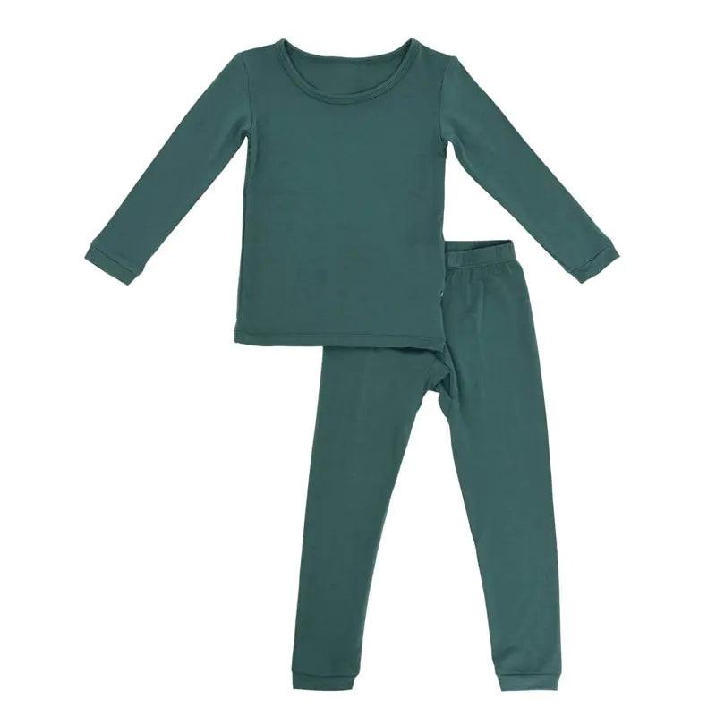 Bamboo Fiber Toddler Long Sleeve Sleepwear Set