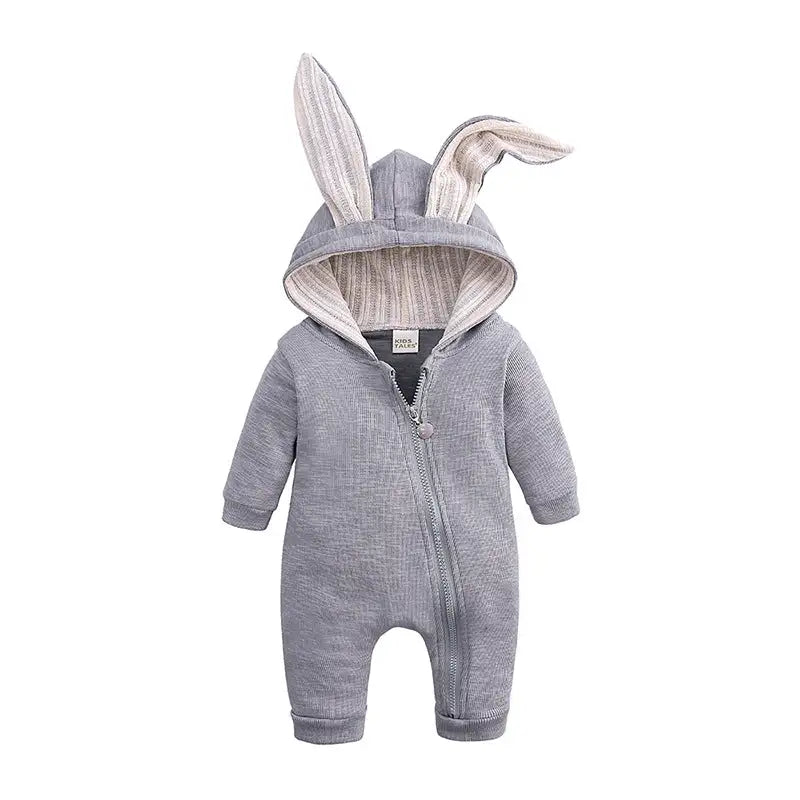 Cotton Baby Bunny Jumpsuit Romper – Soft, Stylish, and Comfortable
