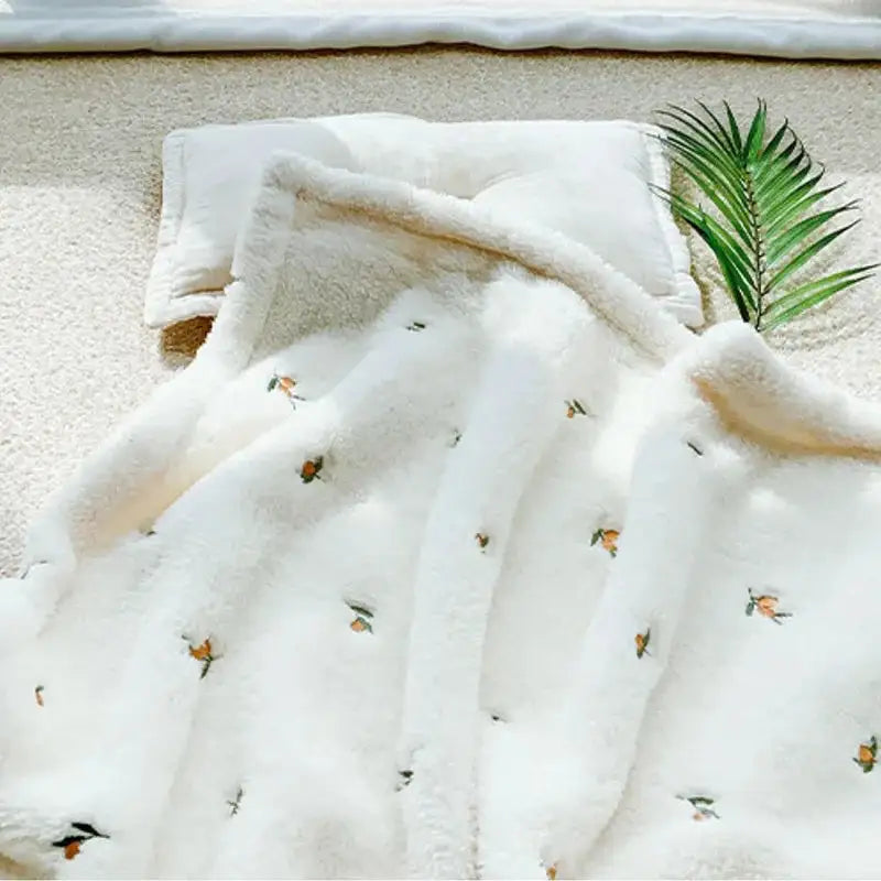 SnuggleSoft Luxe Flannel Baby Blanket