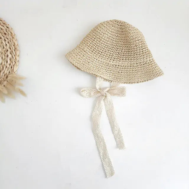 Cute Straw Hat for Baby Girl