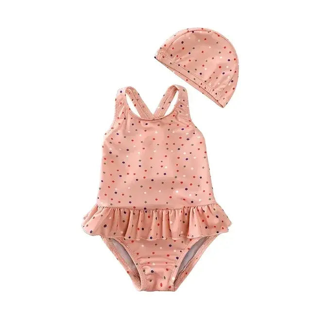 Beach Babe Baby Girls' One-Piece Swimsuit