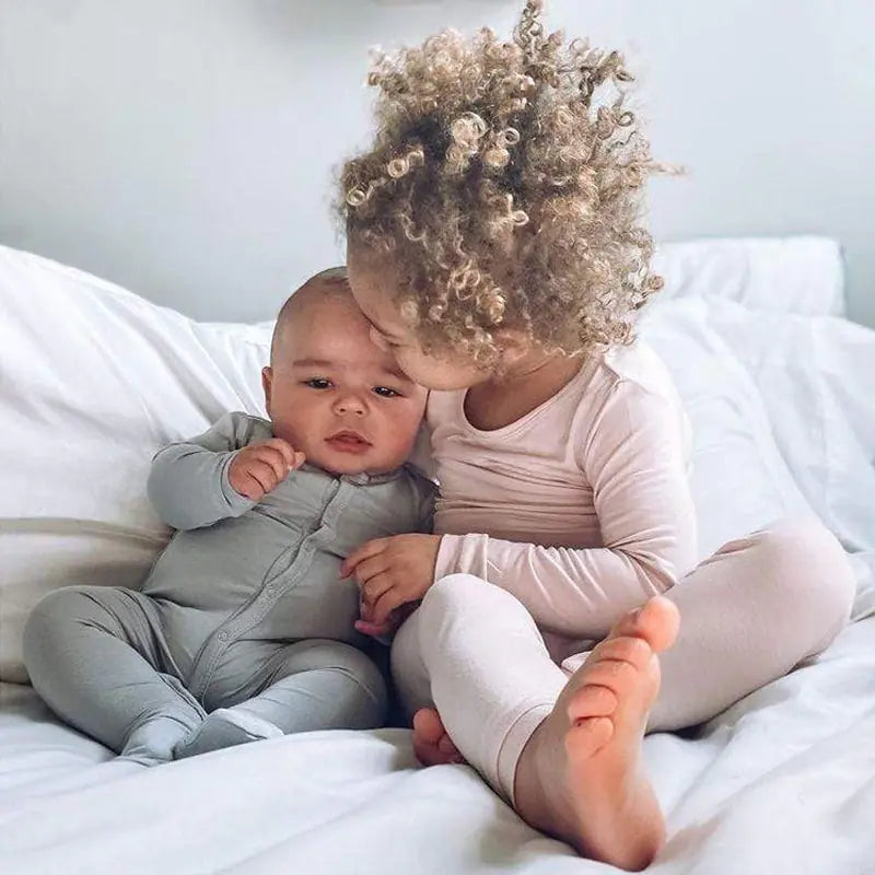 Bamboo Fiber Toddler Long Sleeve Sleepwear Set