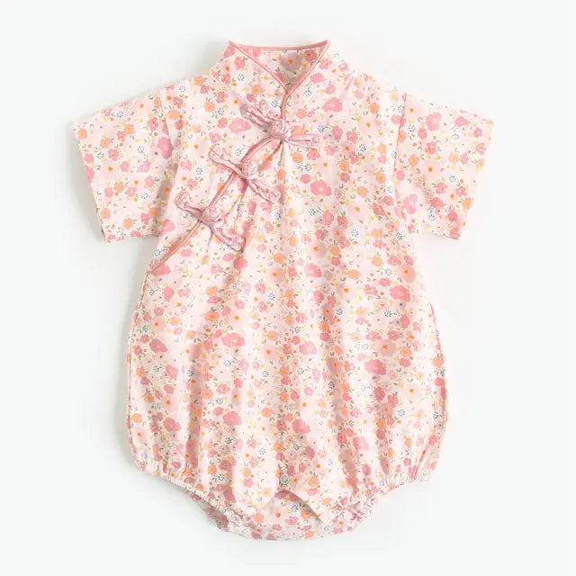 Lightweight Summer Kimono Outfit for Babies