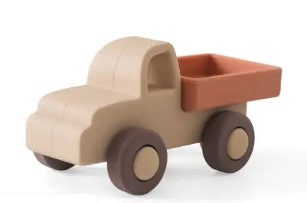 Silicone Baby Toy Set - Cars, Trucks, and Planes