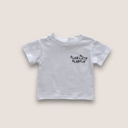 Cool Kids T-Shirt and Denim Overalls Set